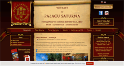 Desktop Screenshot of palacsaturna.eu
