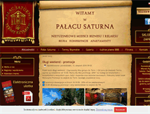 Tablet Screenshot of palacsaturna.eu